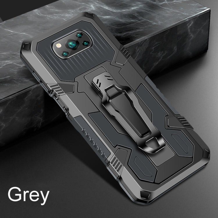 For Xiaomi Poco X3 / Poco X3 FNC / X3 Pro Armor Warrior Shockproof PC + TPU Protective Case