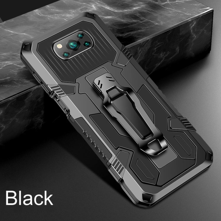 For Xiaomi Poco X3 / Poco X3 FNC / X3 Pro Armor Warrior Shockproof PC + TPU Protective Case