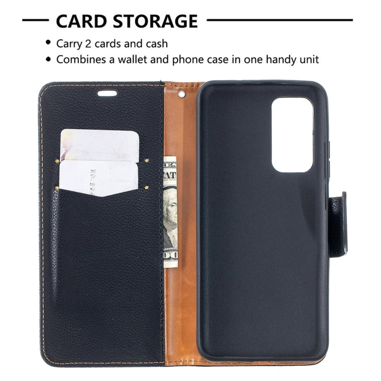 For Xiaomi Mi 10T 5G Litchi Texture Pure Color Horizontal Flip Leather Case with Holder & Card Slots & Wallet & Lanyard
