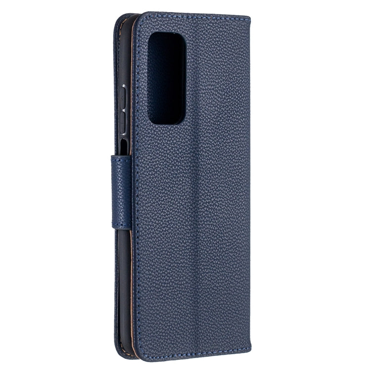 For Xiaomi Mi 10T 5G Litchi Texture Pure Color Horizontal Flip Leather Case with Holder & Card Slots & Wallet & Lanyard