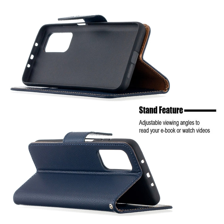 For Xiaomi Mi 10T 5G Litchi Texture Pure Color Horizontal Flip Leather Case with Holder & Card Slots & Wallet & Lanyard