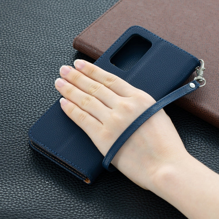 For Xiaomi Mi 10T 5G Litchi Texture Pure Color Horizontal Flip Leather Case with Holder & Card Slots & Wallet & Lanyard