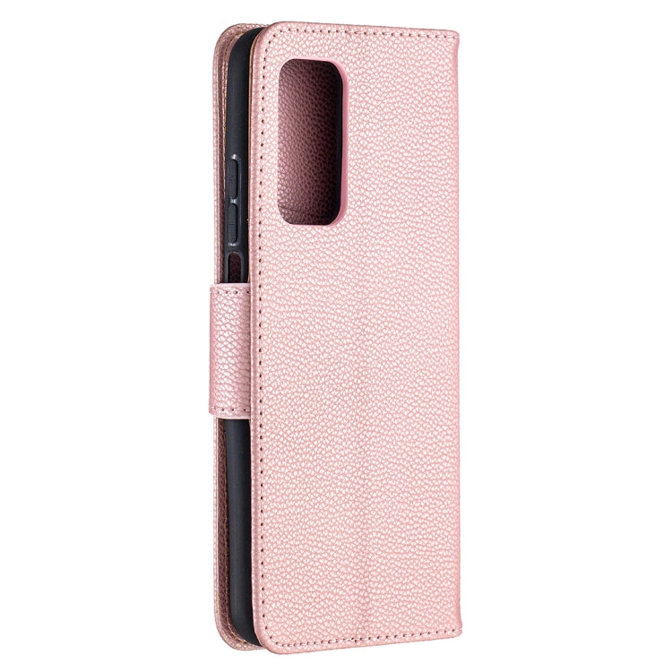 For Xiaomi Mi 10T 5G Litchi Texture Pure Color Horizontal Flip Leather Case with Holder & Card Slots & Wallet & Lanyard