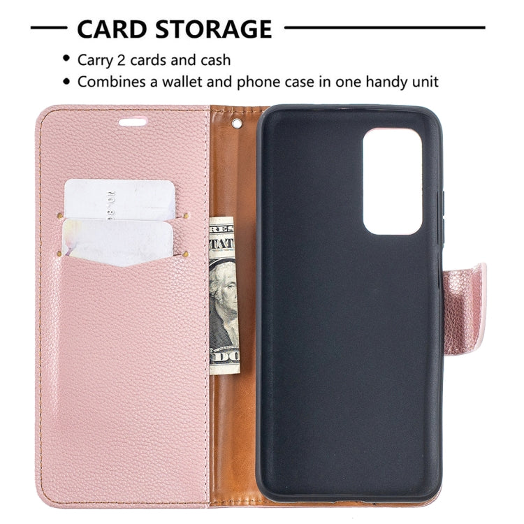 For Xiaomi Mi 10T 5G Litchi Texture Pure Color Horizontal Flip Leather Case with Holder & Card Slots & Wallet & Lanyard