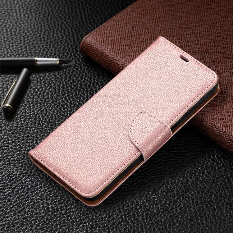 For Xiaomi Mi 10T 5G Litchi Texture Pure Color Horizontal Flip Leather Case with Holder & Card Slots & Wallet & Lanyard