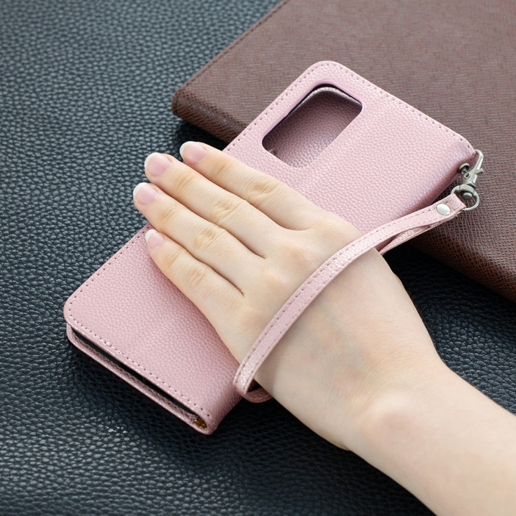 For Xiaomi Mi 10T 5G Litchi Texture Pure Color Horizontal Flip Leather Case with Holder & Card Slots & Wallet & Lanyard