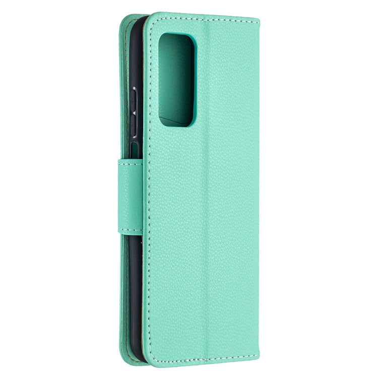 For Xiaomi Mi 10T 5G Litchi Texture Pure Color Horizontal Flip Leather Case with Holder & Card Slots & Wallet & Lanyard