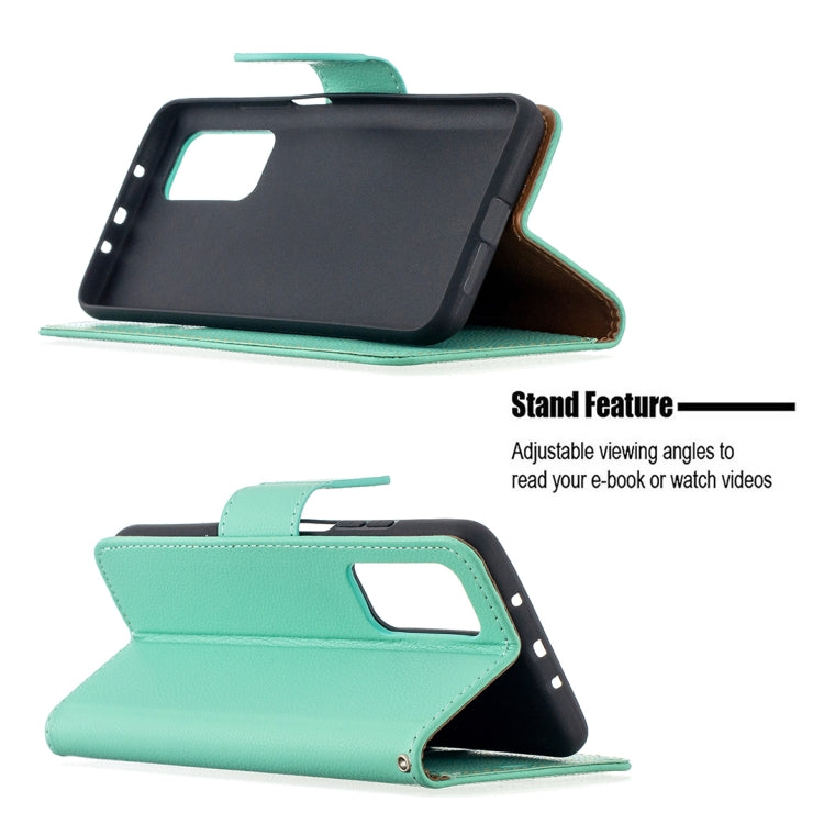 For Xiaomi Mi 10T 5G Litchi Texture Pure Color Horizontal Flip Leather Case with Holder & Card Slots & Wallet & Lanyard
