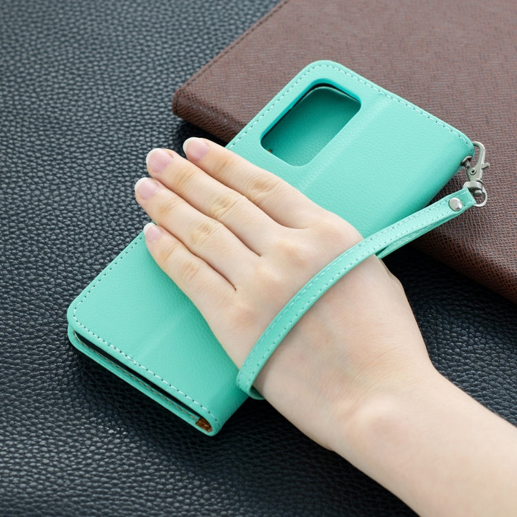 For Xiaomi Mi 10T 5G Litchi Texture Pure Color Horizontal Flip Leather Case with Holder & Card Slots & Wallet & Lanyard
