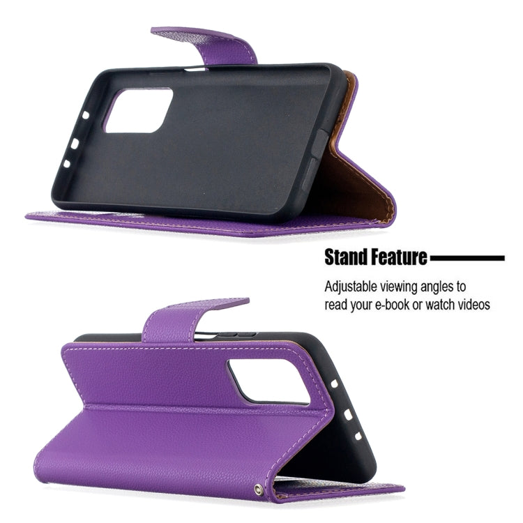 For Xiaomi Mi 10T 5G Litchi Texture Pure Color Horizontal Flip Leather Case with Holder & Card Slots & Wallet & Lanyard