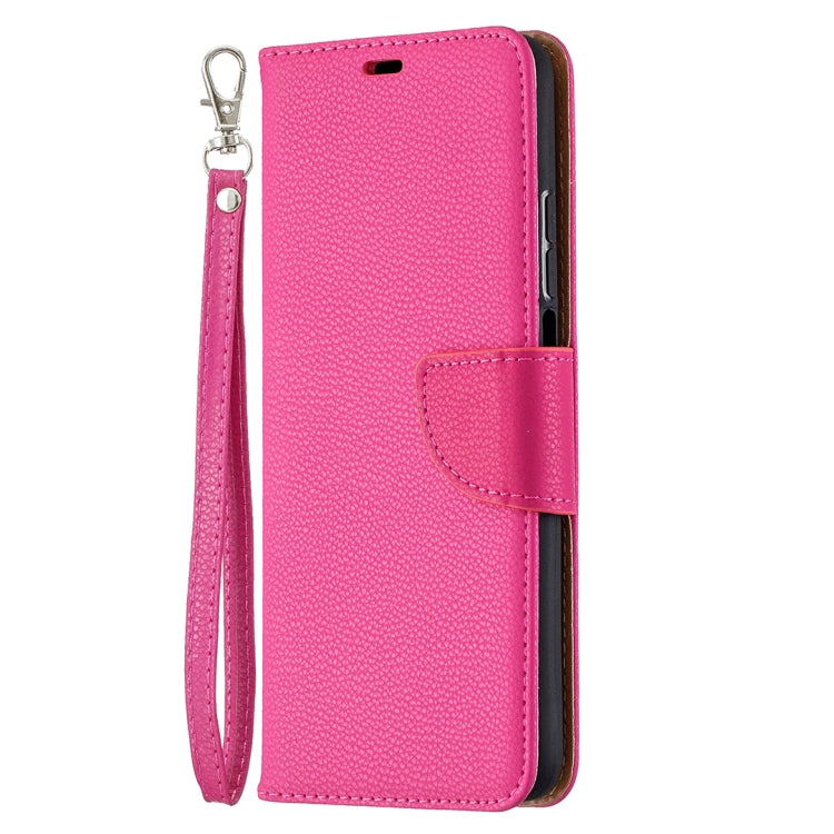 For Xiaomi Mi 10T 5G Litchi Texture Pure Color Horizontal Flip Leather Case with Holder & Card Slots & Wallet & Lanyard