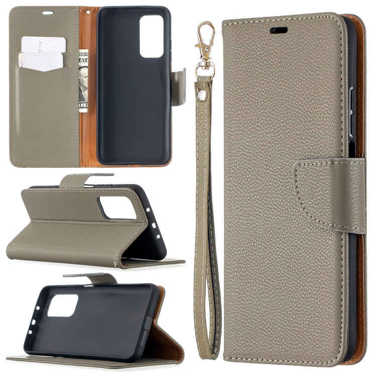 For Xiaomi Mi 10T 5G Litchi Texture Pure Color Horizontal Flip Leather Case with Holder & Card Slots & Wallet & Lanyard