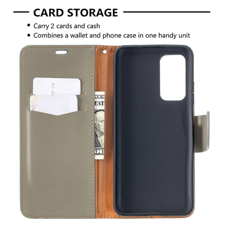For Xiaomi Mi 10T 5G Litchi Texture Pure Color Horizontal Flip Leather Case with Holder & Card Slots & Wallet & Lanyard