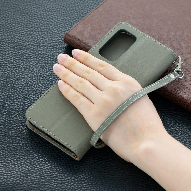 For Xiaomi Mi 10T 5G Litchi Texture Pure Color Horizontal Flip Leather Case with Holder & Card Slots & Wallet & Lanyard