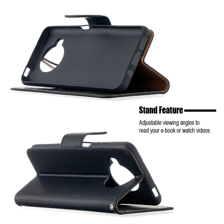 For Xiaomi Mi 10T Lite 5G Litchi Texture Pure Color Horizontal Flip Leather Case with Holder & Card Slots & Wallet & Lanyard