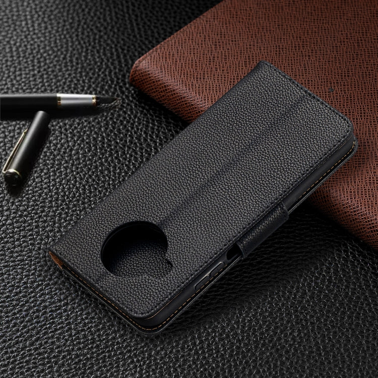 For Xiaomi Mi 10T Lite 5G Litchi Texture Pure Color Horizontal Flip Leather Case with Holder & Card Slots & Wallet & Lanyard