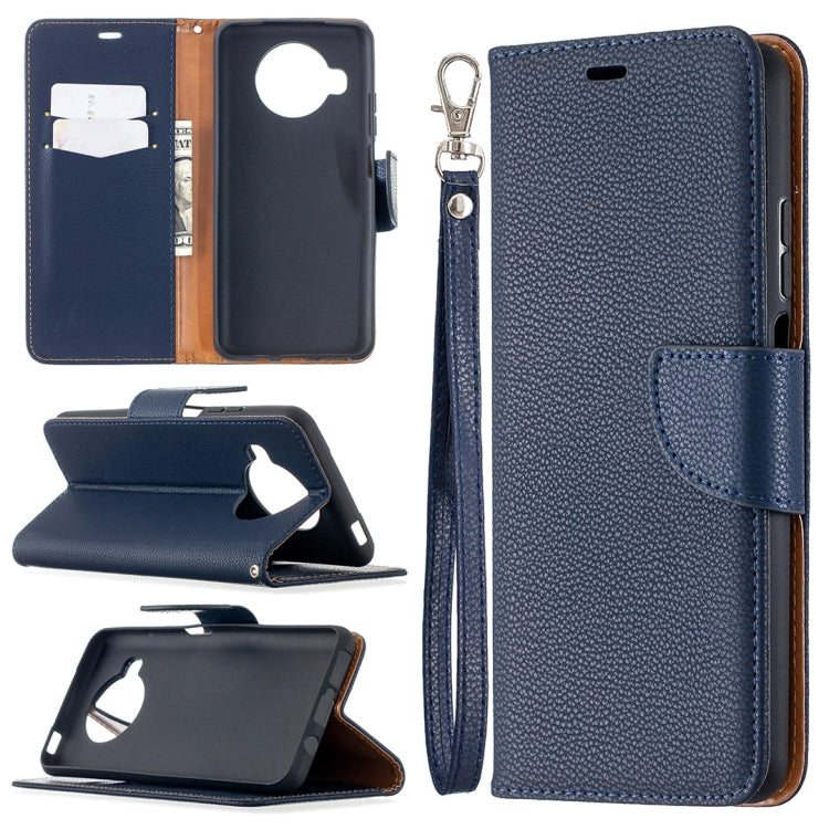 For Xiaomi Mi 10T Lite 5G Litchi Texture Pure Color Horizontal Flip Leather Case with Holder & Card Slots & Wallet & Lanyard