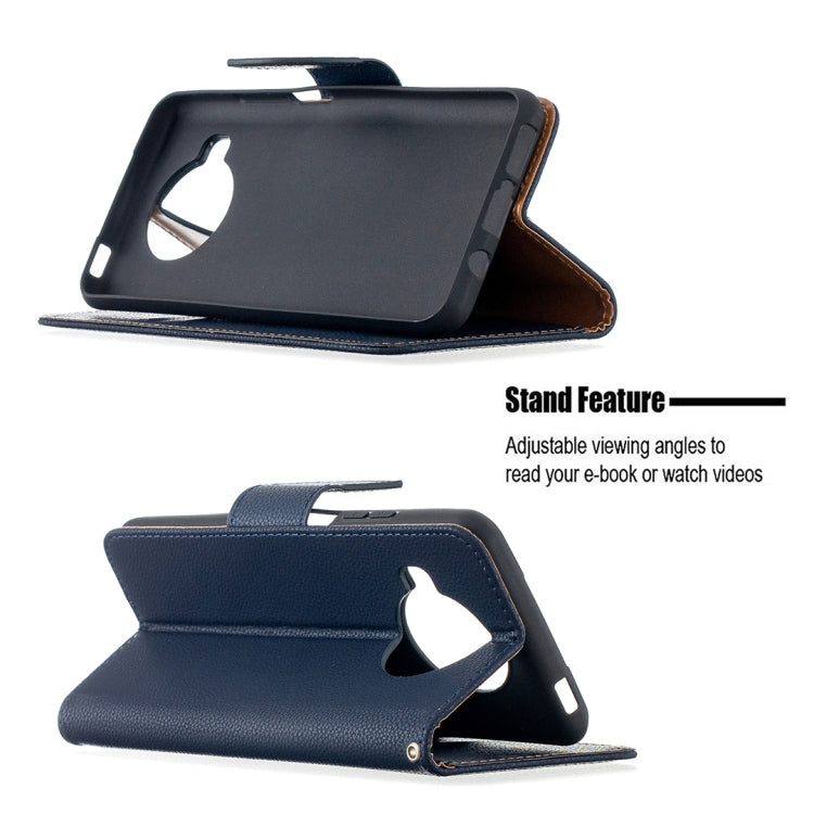 For Xiaomi Mi 10T Lite 5G Litchi Texture Pure Color Horizontal Flip Leather Case with Holder & Card Slots & Wallet & Lanyard