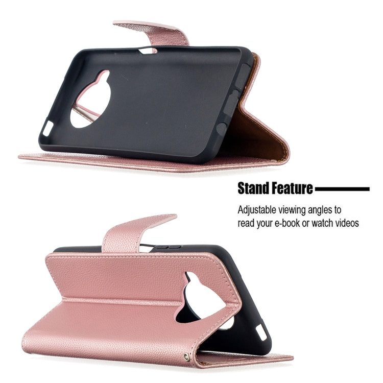 For Xiaomi Mi 10T Lite 5G Litchi Texture Pure Color Horizontal Flip Leather Case with Holder & Card Slots & Wallet & Lanyard