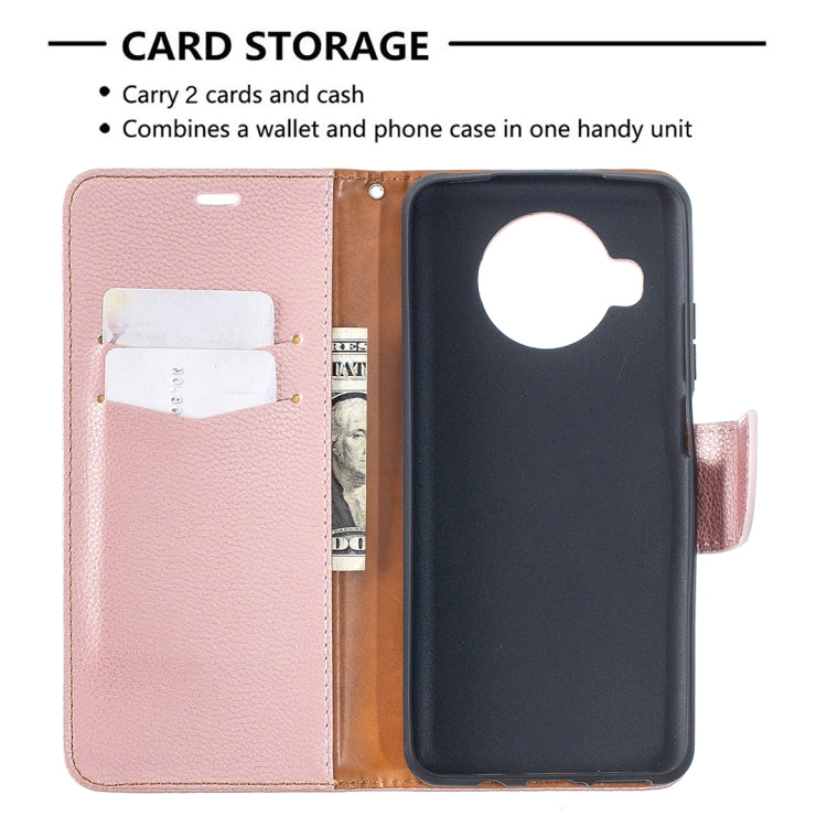 For Xiaomi Mi 10T Lite 5G Litchi Texture Pure Color Horizontal Flip Leather Case with Holder & Card Slots & Wallet & Lanyard