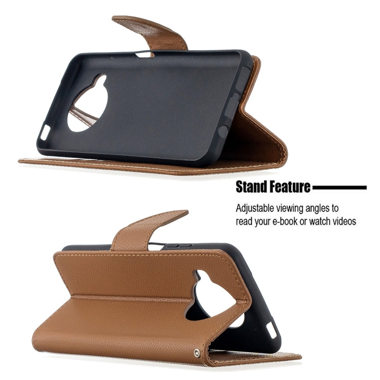 For Xiaomi Mi 10T Lite 5G Litchi Texture Pure Color Horizontal Flip Leather Case with Holder & Card Slots & Wallet & Lanyard