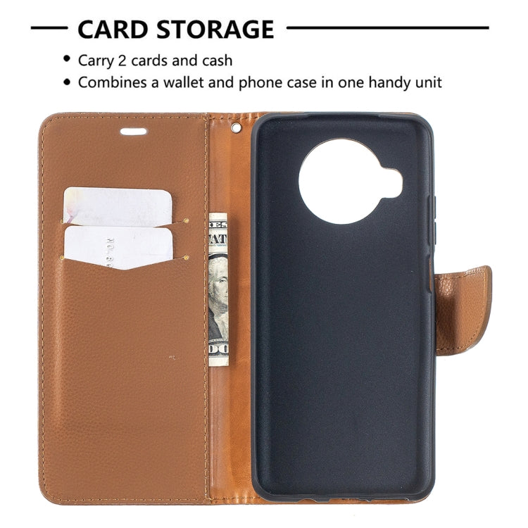 For Xiaomi Mi 10T Lite 5G Litchi Texture Pure Color Horizontal Flip Leather Case with Holder & Card Slots & Wallet & Lanyard