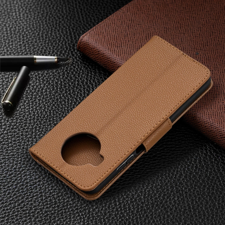For Xiaomi Mi 10T Lite 5G Litchi Texture Pure Color Horizontal Flip Leather Case with Holder & Card Slots & Wallet & Lanyard