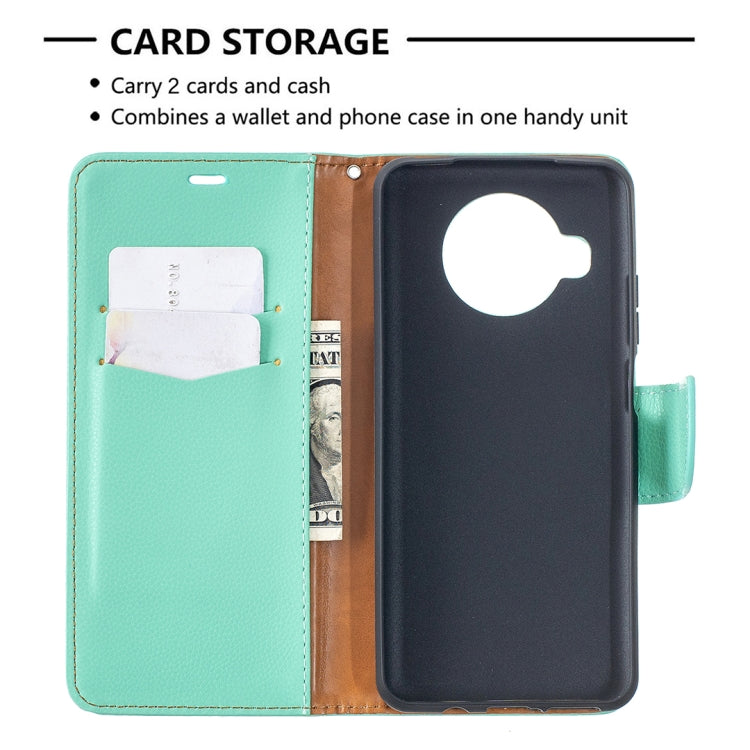 For Xiaomi Mi 10T Lite 5G Litchi Texture Pure Color Horizontal Flip Leather Case with Holder & Card Slots & Wallet & Lanyard