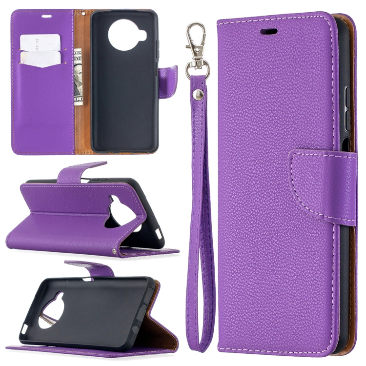 For Xiaomi Mi 10T Lite 5G Litchi Texture Pure Color Horizontal Flip Leather Case with Holder & Card Slots & Wallet & Lanyard