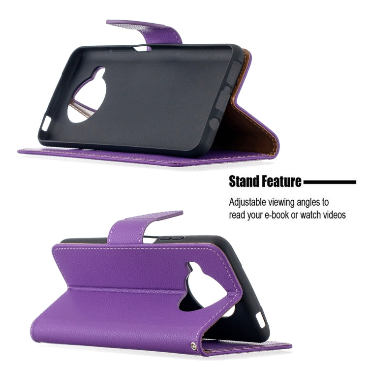 For Xiaomi Mi 10T Lite 5G Litchi Texture Pure Color Horizontal Flip Leather Case with Holder & Card Slots & Wallet & Lanyard