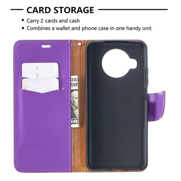 For Xiaomi Mi 10T Lite 5G Litchi Texture Pure Color Horizontal Flip Leather Case with Holder & Card Slots & Wallet & Lanyard