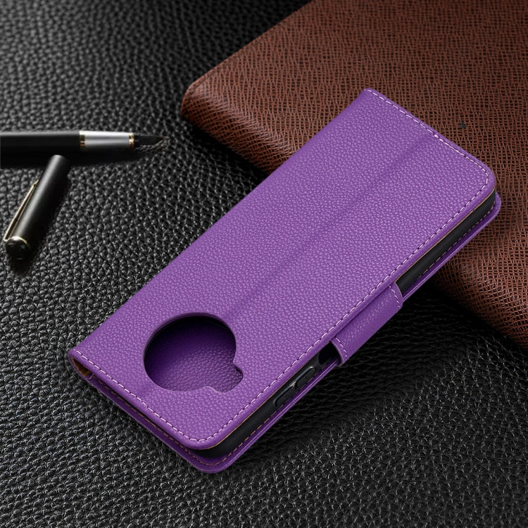For Xiaomi Mi 10T Lite 5G Litchi Texture Pure Color Horizontal Flip Leather Case with Holder & Card Slots & Wallet & Lanyard