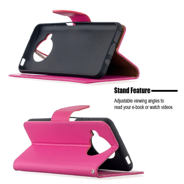 For Xiaomi Mi 10T Lite 5G Litchi Texture Pure Color Horizontal Flip Leather Case with Holder & Card Slots & Wallet & Lanyard