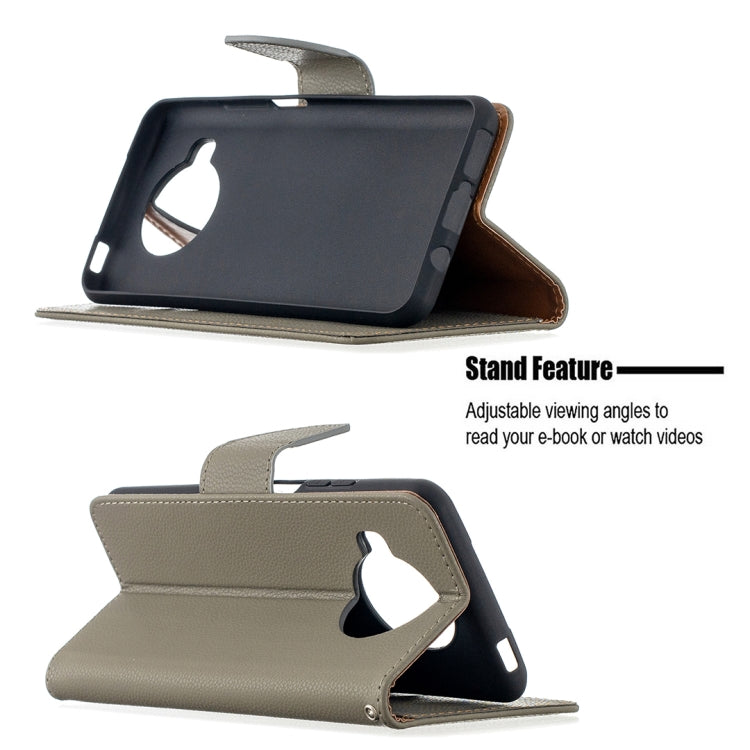 For Xiaomi Mi 10T Lite 5G Litchi Texture Pure Color Horizontal Flip Leather Case with Holder & Card Slots & Wallet & Lanyard