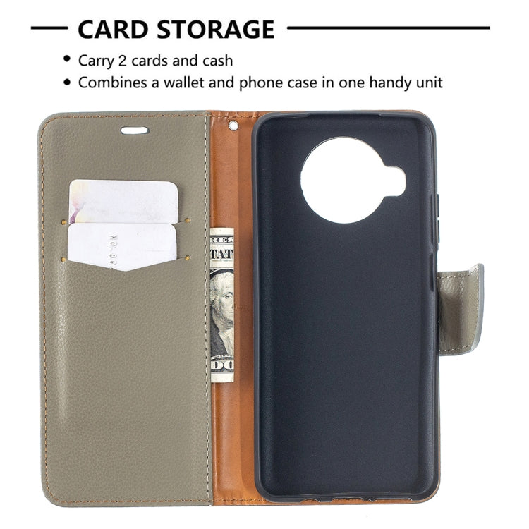 For Xiaomi Mi 10T Lite 5G Litchi Texture Pure Color Horizontal Flip Leather Case with Holder & Card Slots & Wallet & Lanyard