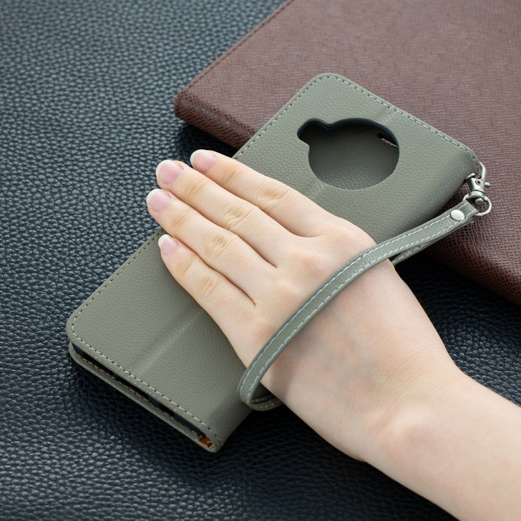 For Xiaomi Mi 10T Lite 5G Litchi Texture Pure Color Horizontal Flip Leather Case with Holder & Card Slots & Wallet & Lanyard