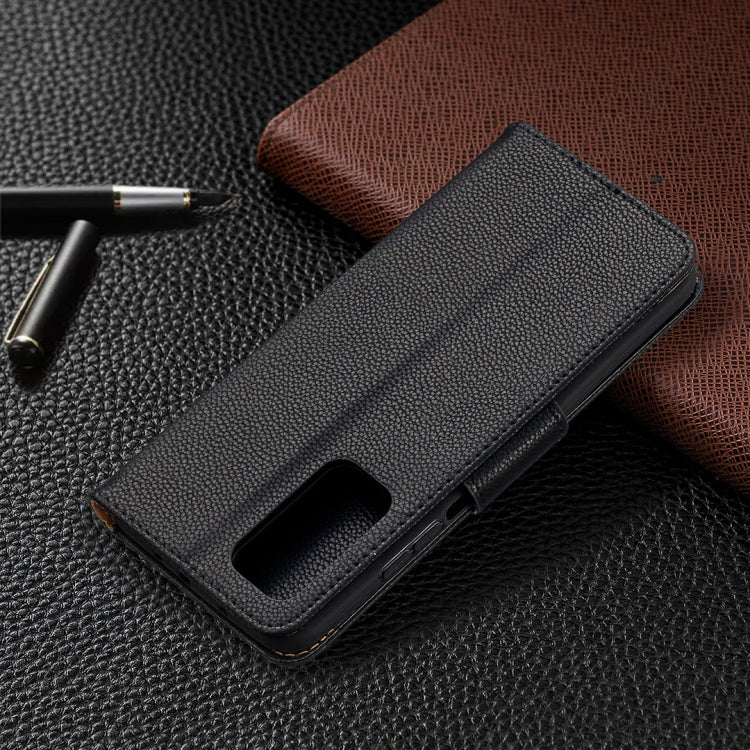 For Xiaomi Mi 10T 5G Retro Lambskin Texture Pure Color Horizontal Flip PU Leather Case with Holder & Card Slots & Wallet & Lanyard