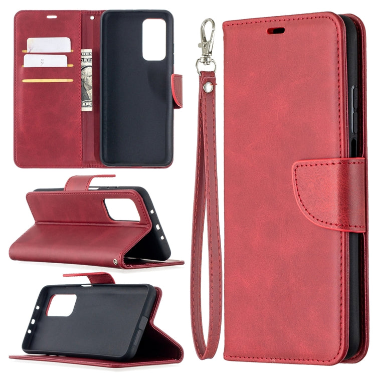 For Xiaomi Mi 10T 5G Retro Lambskin Texture Pure Color Horizontal Flip PU Leather Case with Holder & Card Slots & Wallet & Lanyard