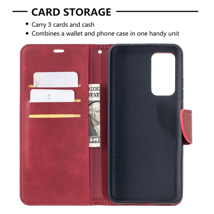 For Xiaomi Mi 10T 5G Retro Lambskin Texture Pure Color Horizontal Flip PU Leather Case with Holder & Card Slots & Wallet & Lanyard