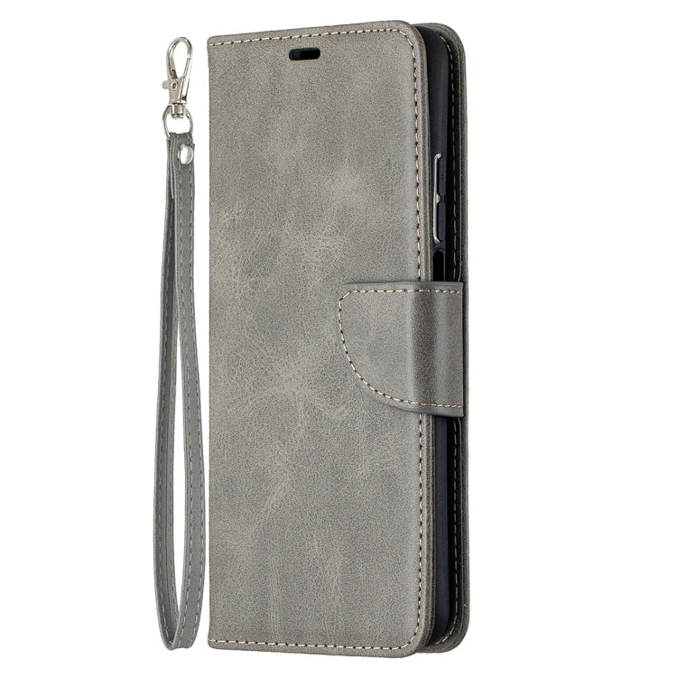 For Xiaomi Mi 10T 5G Retro Lambskin Texture Pure Color Horizontal Flip PU Leather Case with Holder & Card Slots & Wallet & Lanyard