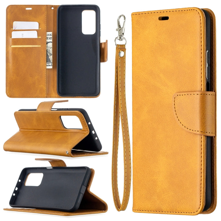 For Xiaomi Mi 10T 5G Retro Lambskin Texture Pure Color Horizontal Flip PU Leather Case with Holder & Card Slots & Wallet & Lanyard