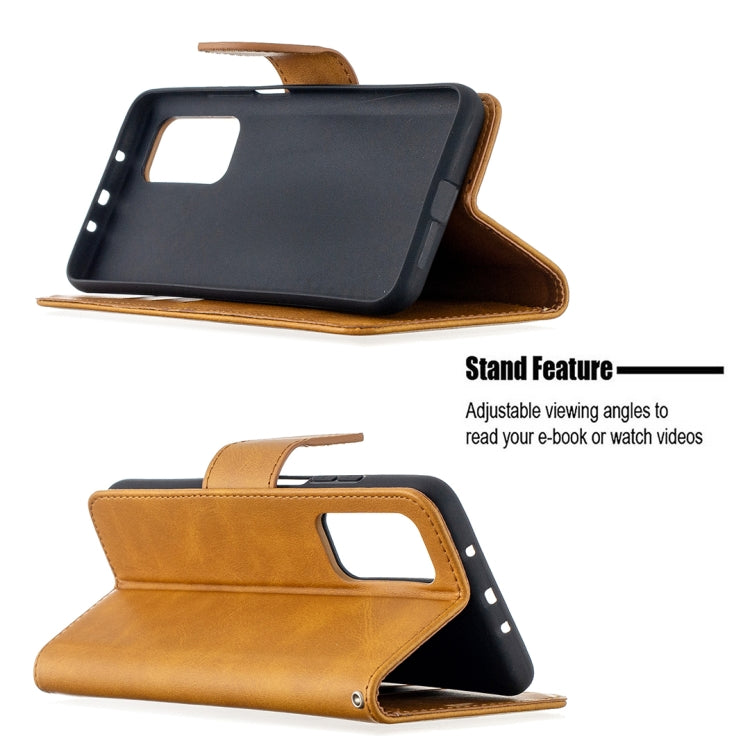 For Xiaomi Mi 10T 5G Retro Lambskin Texture Pure Color Horizontal Flip PU Leather Case with Holder & Card Slots & Wallet & Lanyard