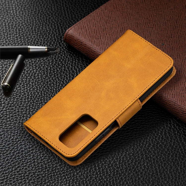 For Xiaomi Mi 10T 5G Retro Lambskin Texture Pure Color Horizontal Flip PU Leather Case with Holder & Card Slots & Wallet & Lanyard
