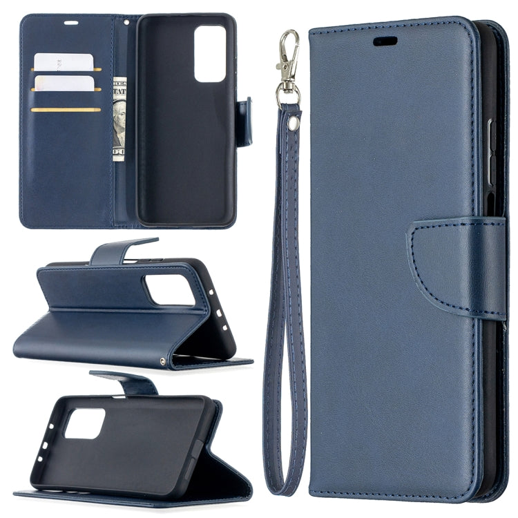 For Xiaomi Mi 10T 5G Retro Lambskin Texture Pure Color Horizontal Flip PU Leather Case with Holder & Card Slots & Wallet & Lanyard