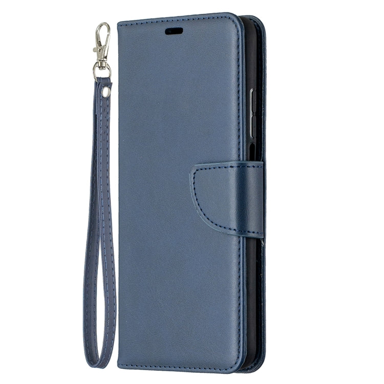 For Xiaomi Mi 10T 5G Retro Lambskin Texture Pure Color Horizontal Flip PU Leather Case with Holder & Card Slots & Wallet & Lanyard