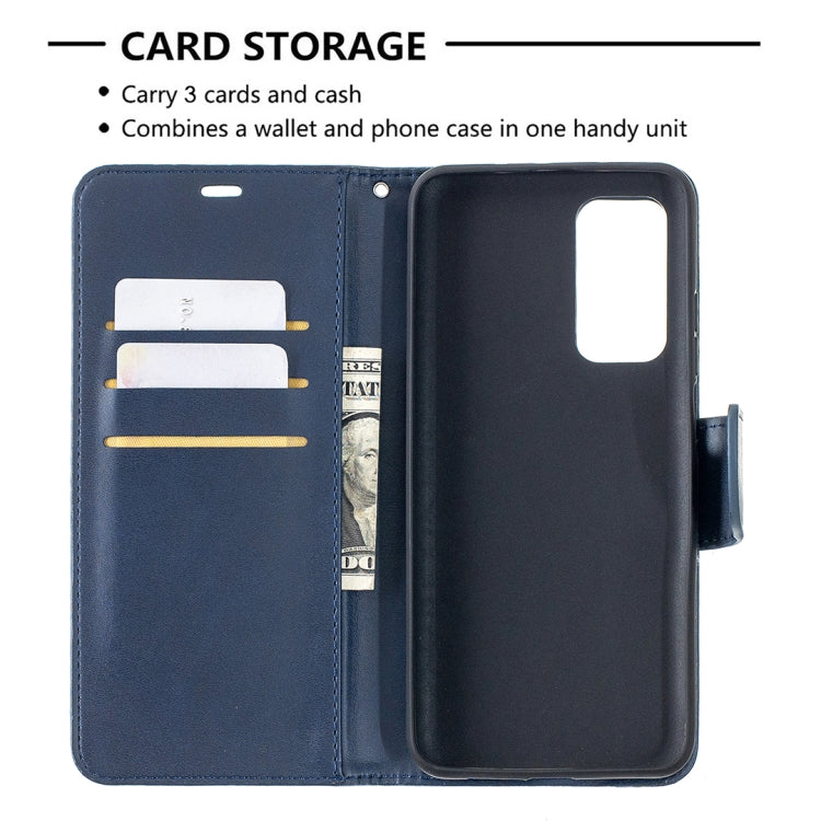 For Xiaomi Mi 10T 5G Retro Lambskin Texture Pure Color Horizontal Flip PU Leather Case with Holder & Card Slots & Wallet & Lanyard