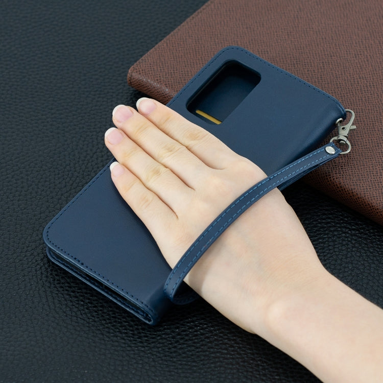 For Xiaomi Mi 10T 5G Retro Lambskin Texture Pure Color Horizontal Flip PU Leather Case with Holder & Card Slots & Wallet & Lanyard