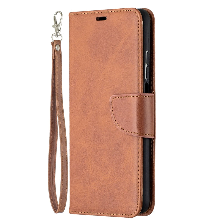 For Xiaomi Mi 10T 5G Retro Lambskin Texture Pure Color Horizontal Flip PU Leather Case with Holder & Card Slots & Wallet & Lanyard