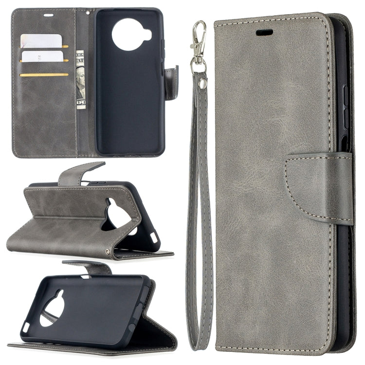 For Xiaomi Mi 10T Lite 5G Retro Lambskin Texture Pure Color Horizontal Flip PU Leather Case with Holder & Card Slots & Wallet & Lanyard