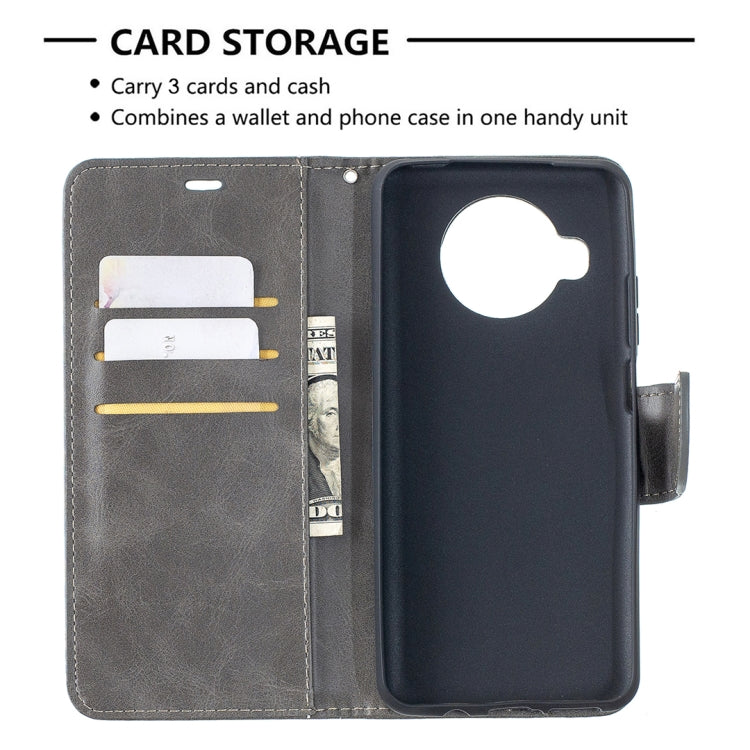 For Xiaomi Mi 10T Lite 5G Retro Lambskin Texture Pure Color Horizontal Flip PU Leather Case with Holder & Card Slots & Wallet & Lanyard